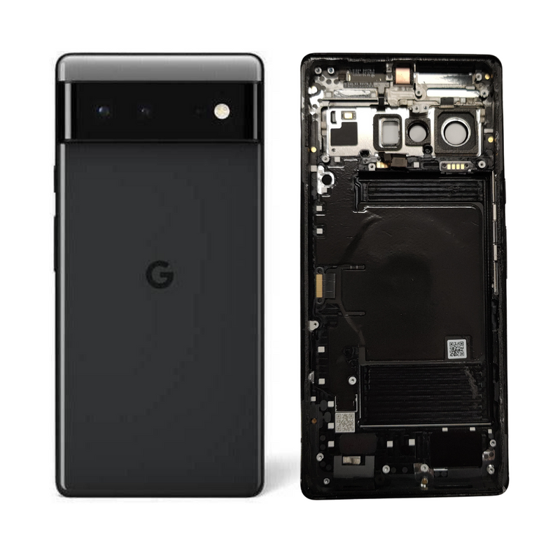 Load image into Gallery viewer, Google Pixel 6 Pro (GLUOG) Rear Back Frame Housing Assembly With Camera Lens Buttons & NFC Flex - Polar Tech Australia