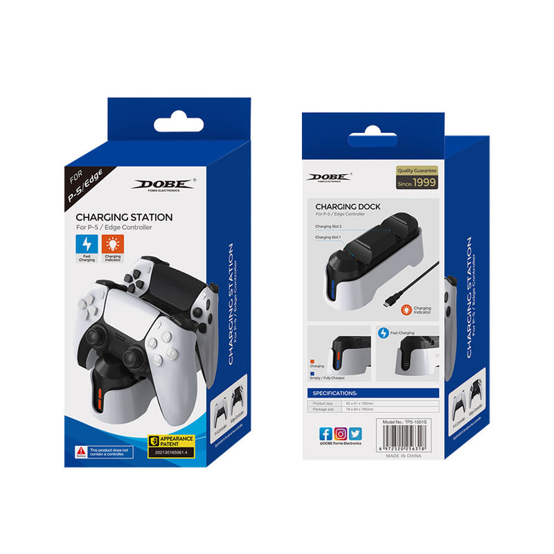 Load image into Gallery viewer, PS5 / PS5 DualSense Edge Controller Dual Gamepad Charging Base Stand - Polar Tech Australia