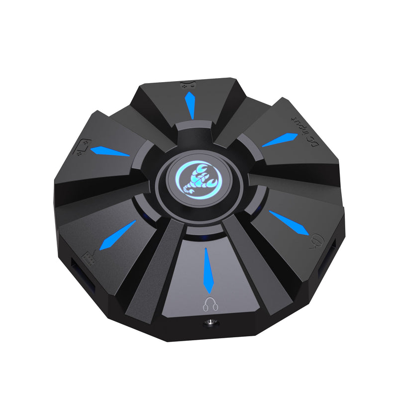 Cargue la imagen en el visor de la galería, Nintendo Switch PS4 PS3 Xbox One Xbox 360 PC Plug and Play RGB Light Game Controller Gamepad Console Keyboard Mouse Headset Converter Adapter - Polar Tech Australia