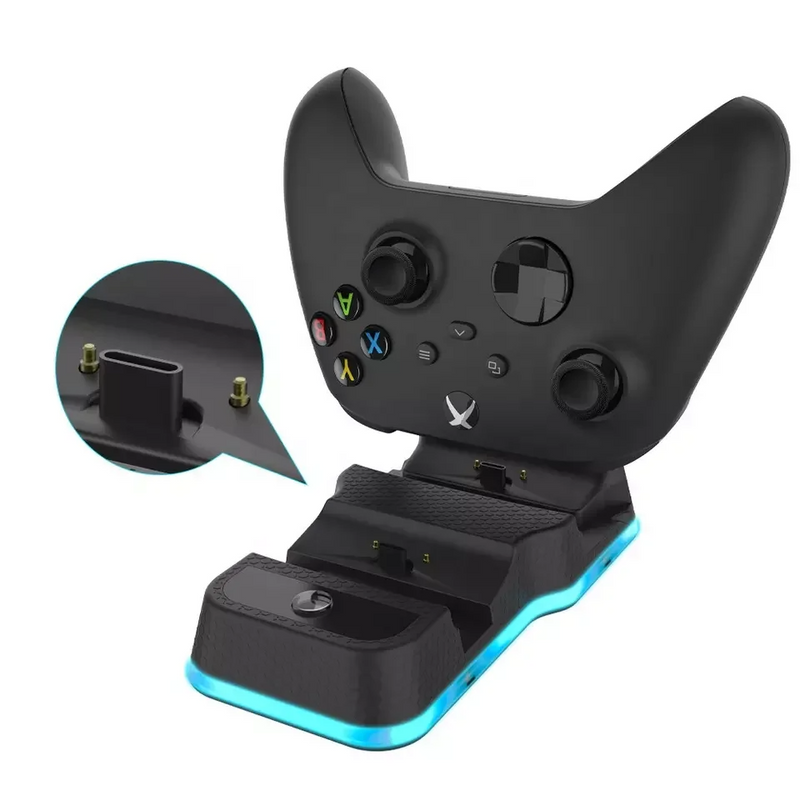 Chargez l'image dans la visionneuse de la galerie, Xbox Series X/S Dual Charging Station with Dual USB-C Ports & LED Indicator - Polar Tech Australia