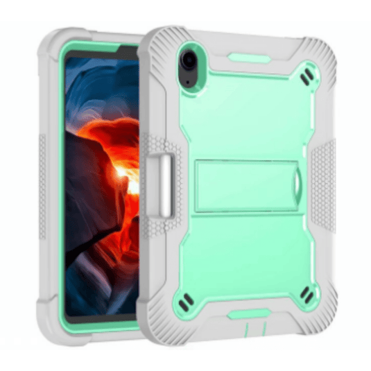 Apple iPad Mini 6 6th Gen Defender Heavy Duty Drop Proof Rugged Protective Stand Case - Polar Tech Australia