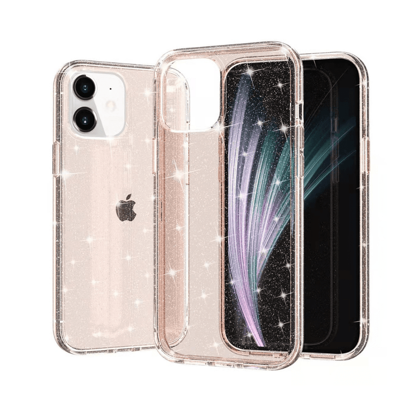 Cargue la imagen en el visor de la galería, Apple iPhone X/XS/XR/XS Max Ultimake Glitter Star Flash Clear Transparent Case - Polar Tech Australia