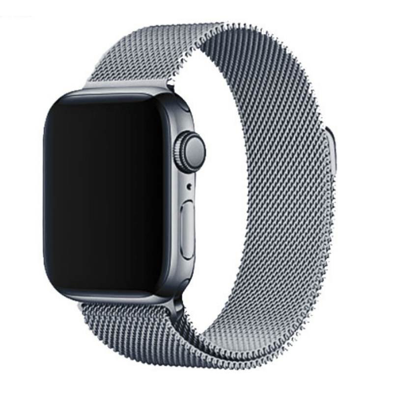 Cargue la imagen en el visor de la galería, Apple Watch 1/2/3/4/5/SE/6/7/8/9 Stainless Steel Milanese Loop Magnet Watch Band Strap - Polar Tech Australia