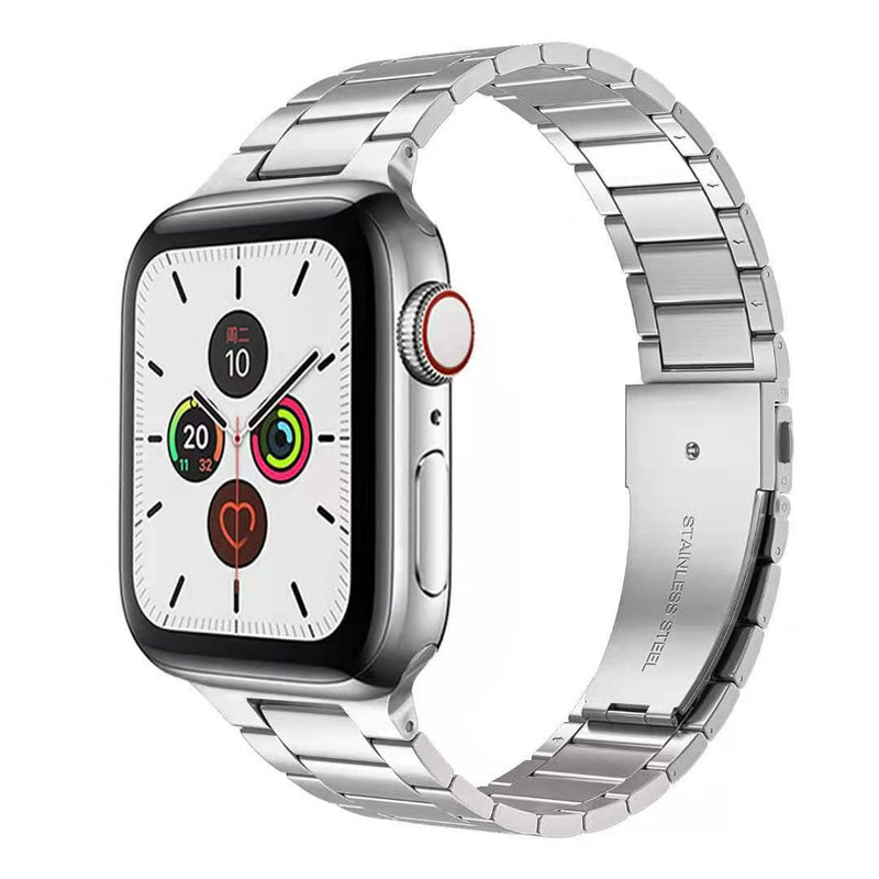 Cargue la imagen en el visor de la galería, Apple Watch 1/2/3/4/5/SE/6/7/8 Stainless Steel Watch Band Strap - Polar Tech Australia