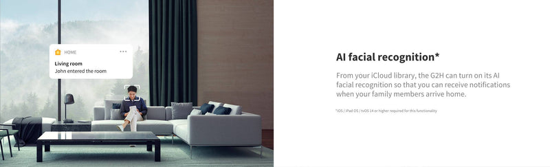 Load image into Gallery viewer, Aqara 1080P WI-FI Wireless Security Camera Hub G2H - Apple HomeKit Compatible - Polar Tech Australia