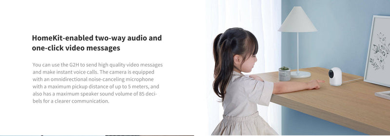 Load image into Gallery viewer, Aqara 1080P WI-FI Wireless Security Camera Hub G2H - Apple HomeKit Compatible - Polar Tech Australia