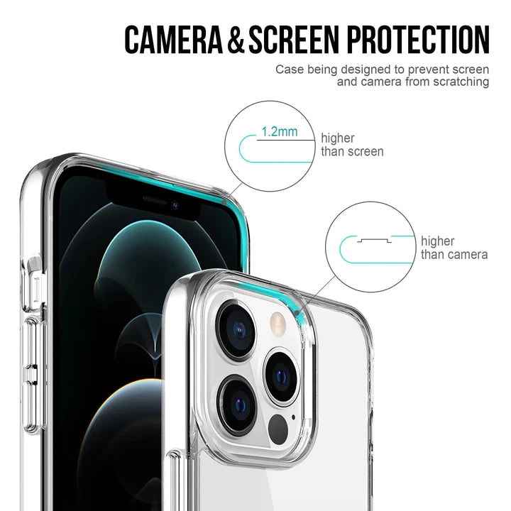 Cargue la imagen en el visor de la galería, Apple iPhone X/XS/XR/XS Max SPACE Transparent Rugged Clear Shockproof Case Cover - Polar Tech Australia