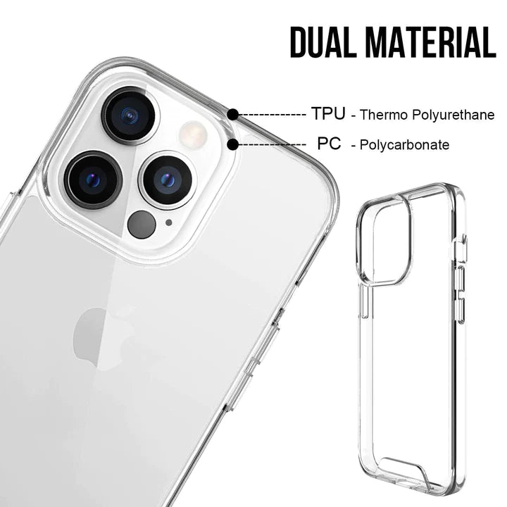 Load image into Gallery viewer, Apple iPhone 11/Pro/Max SPACE Transparent Rugged Clear Shockproof Case Cover - Polar Tech Australia