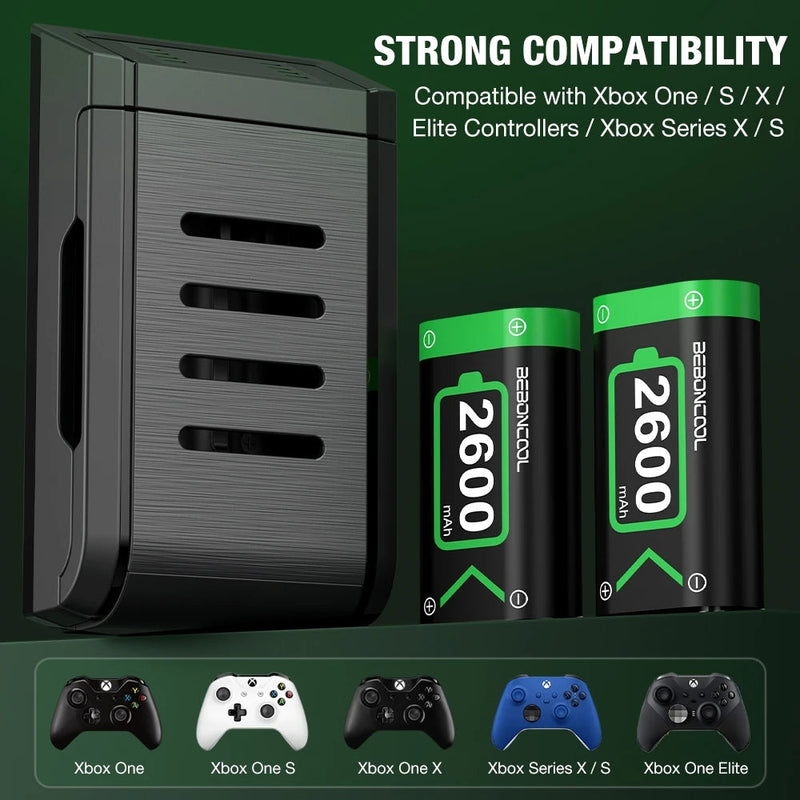 Chargez l'image dans la visionneuse de la galerie, Xbox Game Controller Dual Battery Pack Charging Station Battery Charger Lightweight Charging Base - Polar Tech Australia