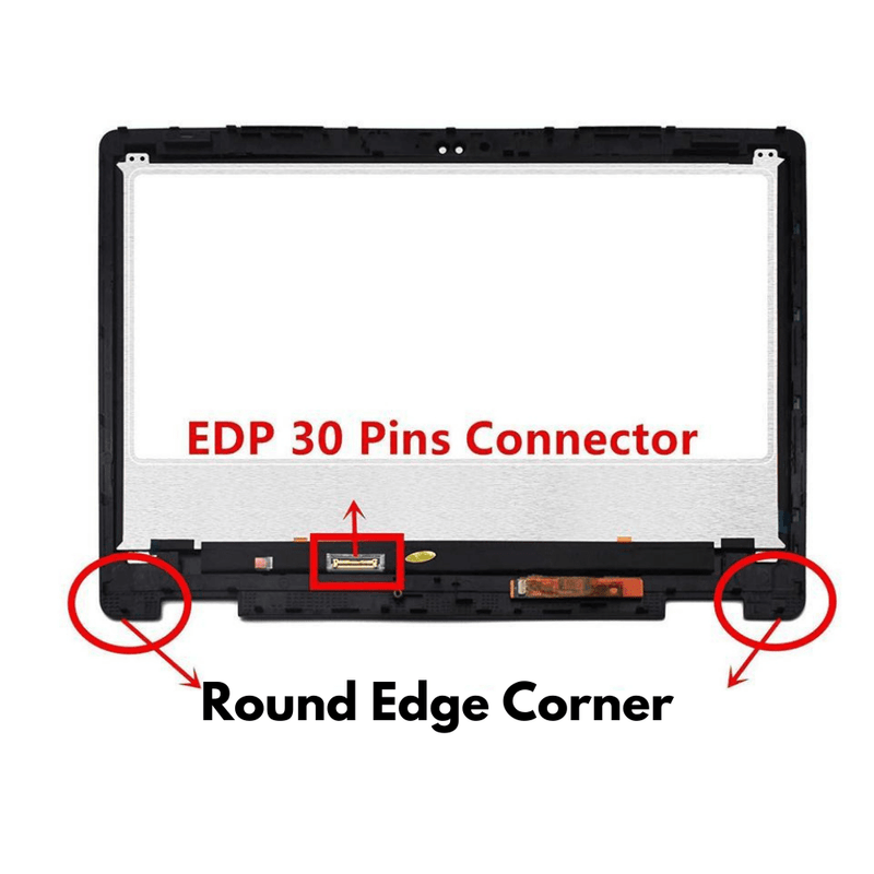 Cargue la imagen en el visor de la galería, Dell Inspiron P69G P69G001 5368 5378 LCD Touch Digitiser Display Screen With Frame - Polar Tech Australia