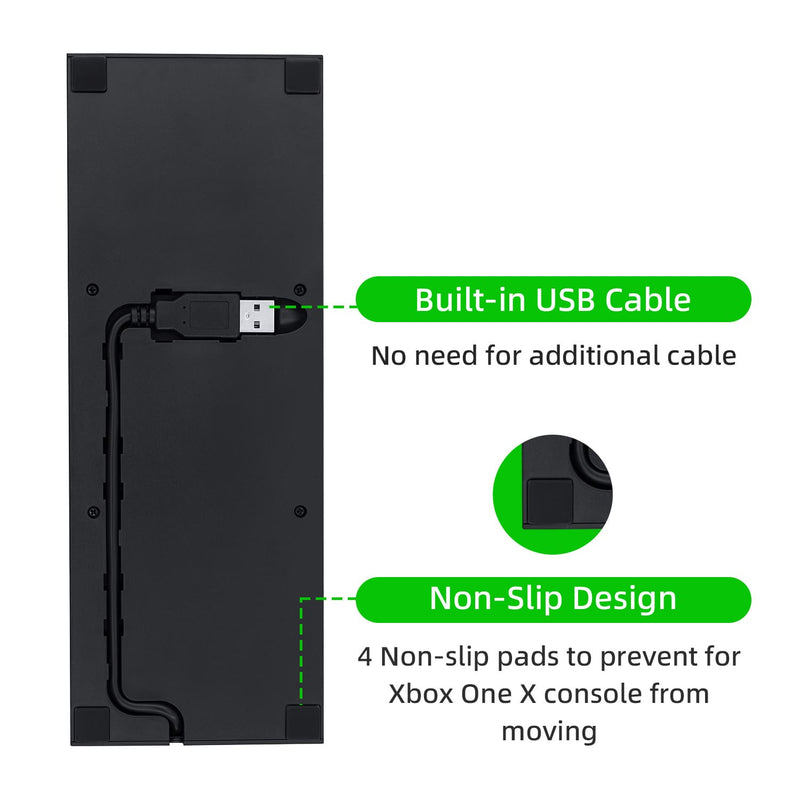 Cargue la imagen en el visor de la galería, Xbox One X Vertical Cooling Stand with 3 Fans and 3 USB Ports - Polar Tech Australia