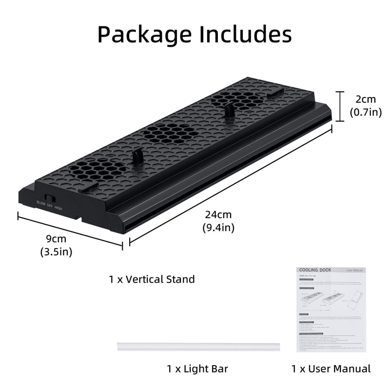 Cargue la imagen en el visor de la galería, Xbox One X Vertical Cooling Stand with 3 Fans and 3 USB Ports - Polar Tech Australia