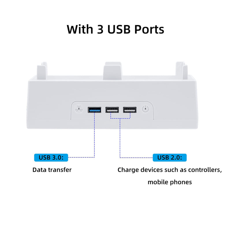 Load image into Gallery viewer, Xbox Series S Wall-mounted Color Changing Cooling Stand with Hook - Polar Tech Australia