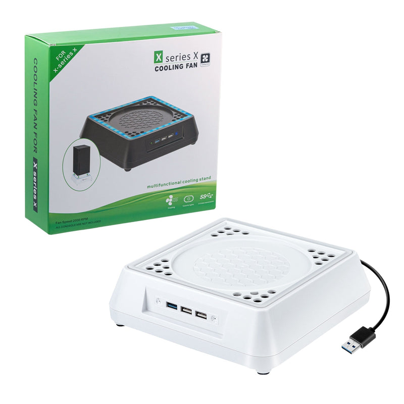 Cargue la imagen en el visor de la galería, Xbox Series X Console Cooling Stand with LED Lighting & Indicator - Polar Tech Australia