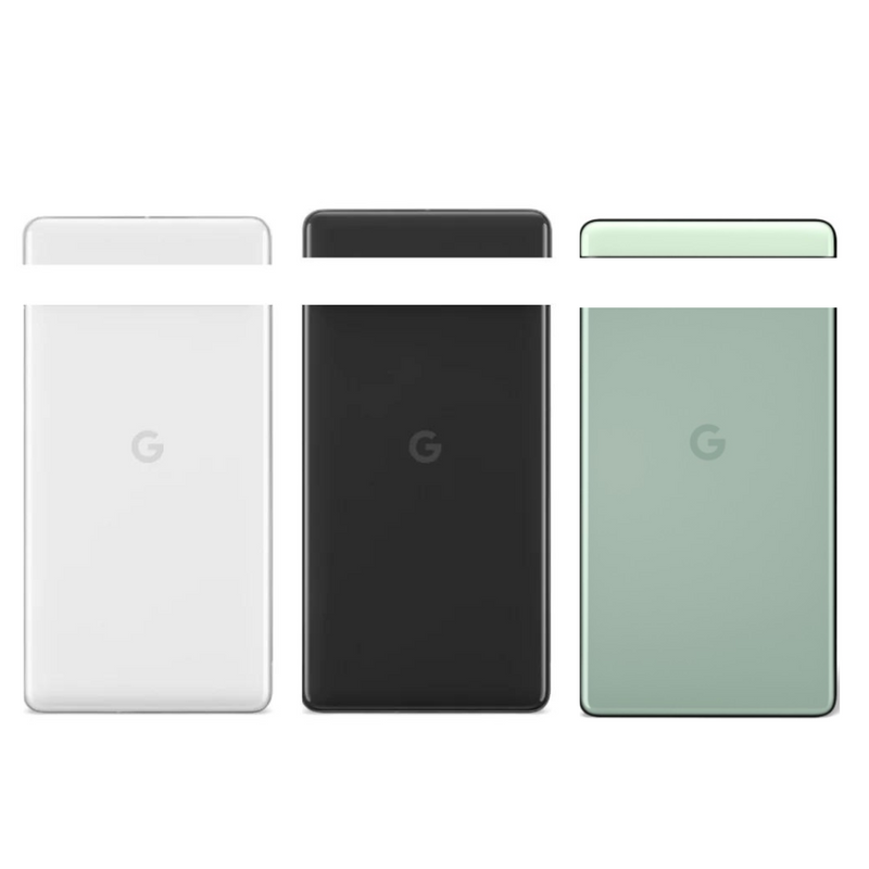 Load image into Gallery viewer, Google Pixel 6A (GX7AS) - Top & Bottom Back Rear Replacement Cover Panel - Polar Tech Australia