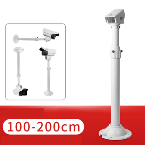 Cargue la imagen en el visor de la galería, Universal Retractable Extension Aluminium CCTV Bullet Camera Wall or Ceiling Mount Bracket Holder - Polar Tech Australia