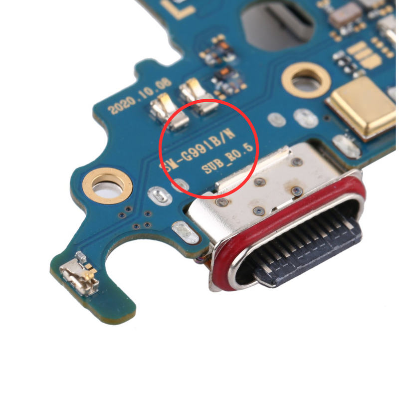 Load image into Gallery viewer, Samsung Galaxy S21 5G (SM-G991) Charging Port/Sim Reader/Mic Sub Board - Polar Tech Australia