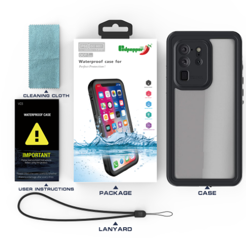 Cargue la imagen en el visor de la galería, Samsung Galaxy S20/S20 Plus/S20 Ultra/S20 FE Redpepper Waterproof Heavy Duty Tough Armor Case - Polar Tech Australia