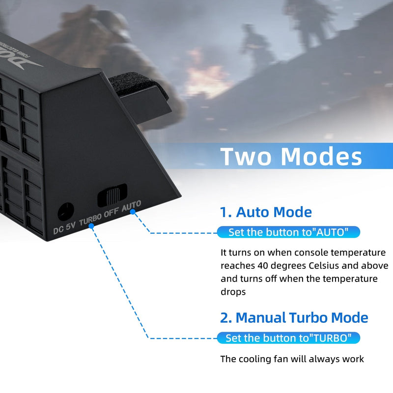 Load image into Gallery viewer, PS4 Slim Gaming Console Intelligent Cooling Fan - Polar Tech Australia
