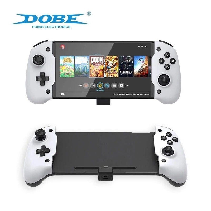 Cargue la imagen en el visor de la galería, Nintendo Switch & Switch OLED - DOBE Controller Handheld Grip Double Motor Vibration - Polar Tech Australia