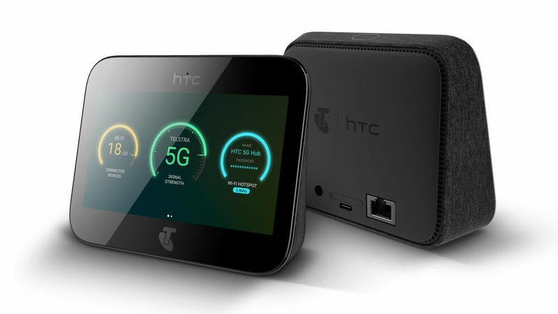 Cargue la imagen en el visor de la galería, HTC Telstra 5G HUB Portable Pocket WIFI Sim Card Super Fast Internet Wireless Hotspot Router - Polar Tech Australia