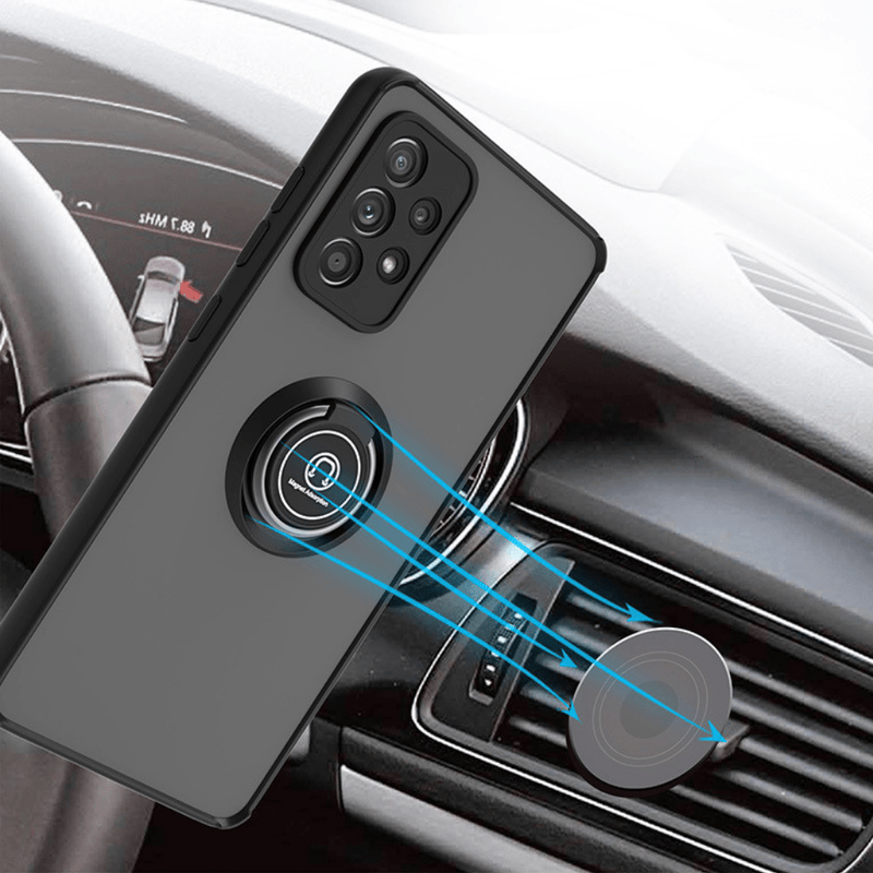 Cargue la imagen en el visor de la galería, Samsung Galaxy S22/Plus/Ultra GKS TPU Magnet Ring Holder Case - Polar Tech Australia