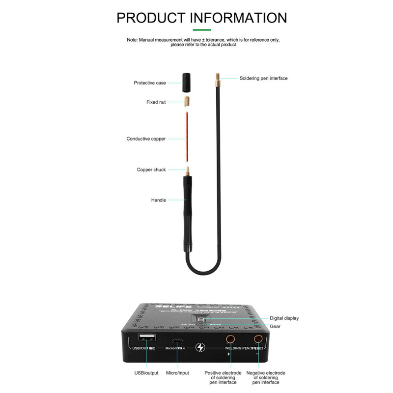 Chargez l'image dans la visionneuse de la galerie, SUNSHINE Relife Battery 18630 Battery DIY Spot Welding Machine iPhone Battery Chip IC Soldering (RL-936W) - Polar Tech Australia