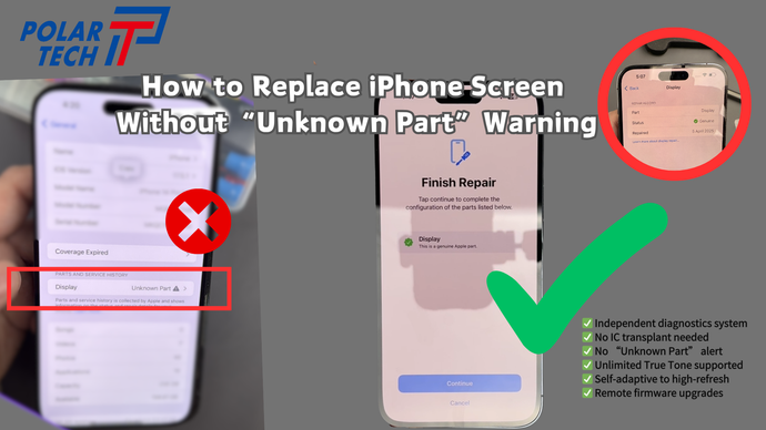 How to Replace Screen For iPhone with a Polar Tech OEM Screen Replacement – Step-by-Step Guide