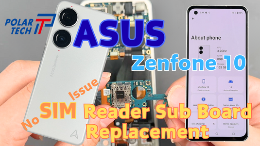 ASUS Zenfone 10 SIM Card Reader Replacement Guide