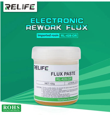 [RL-428-OR] SUNSHINE Relife Halogen-free Mobile phone PCB, BGA and PGA Repair Rework FLUX PASTE - Polar Tech Australia