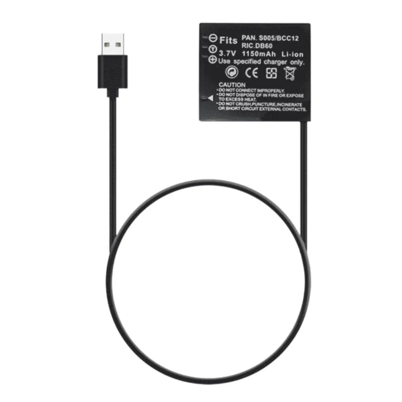 Load image into Gallery viewer, [CGA-S005][USB-A] Ricoh GR GR2GRII GX200 &amp; Panasonic DMC-LX2 LX3 FX8 FX9 - Cameras Dummy Battery - Polar Tech Australia
