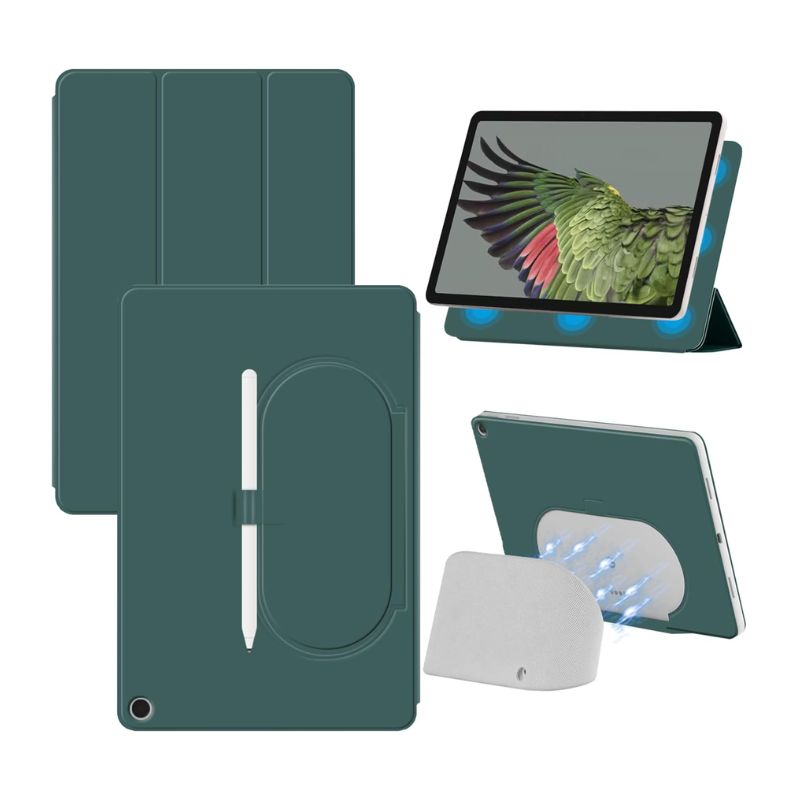 Load image into Gallery viewer, Google Pixel Tablet 2023 11“ - Slim Business Filp Cover Magnetic Dual-Sided Leather Case - Polar Tech Australia
