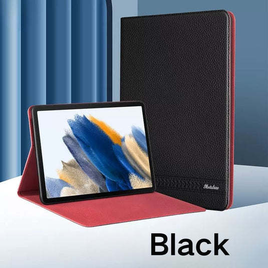 Samsung Galaxy Tab A9 2023 8.7" (SM-X110/X115) - Soft Full Cover Genuine Leather Slim Flip Cover Case - i-Station Mobile Phone & Electronic Device Repair and Accessories