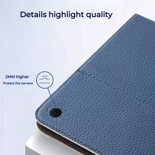 Samsung Galaxy Tab A9 2023 8.7" (SM-X110/X115) - Soft Full Cover Genuine Leather Slim Flip Cover Case - i-Station Mobile Phone & Electronic Device Repair and Accessories
