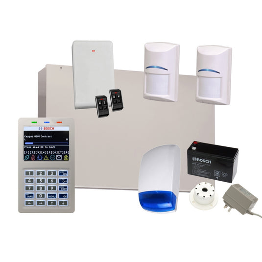 Bosch Alarm System Solution 6000 with 2 Wireless PIR + Smart Keypad