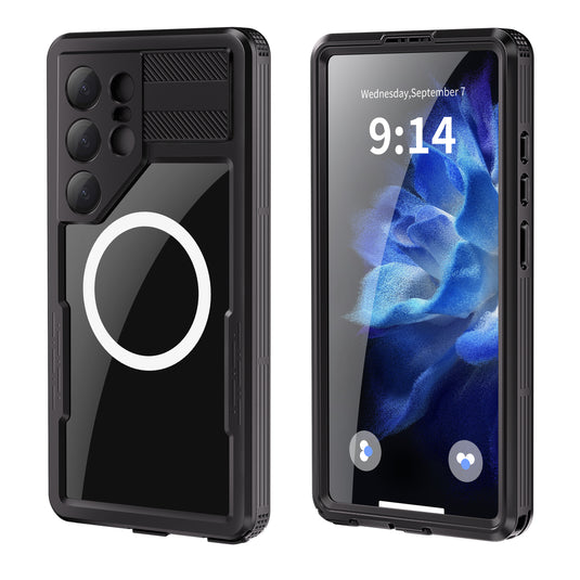 [Magsafe Compatible] [Mars Series] Samsung Galaxy S25/Plus/Ultra - Shellbox Full Covered Waterproof Heavy Duty Tough Armor Case - Polar Tech Australia