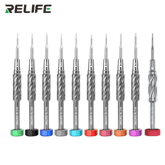 [RL-728] Relife RL-728 S2 Steel Strong Magnetic Extra Hard Anti-slip 2D Screwdriver for Phone Repair