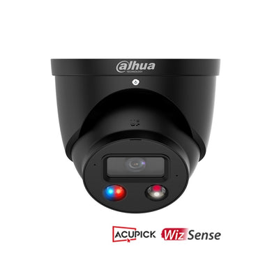 [DH-IPC-HDW3649H-AS-PV-ANZ-S2-BLK] Dahua WizSense Series 6MP TiOC 3.0 Active Deterrence Black Eyeball Network Camera with 2.8mm Fixed Lens and AcuPick Technology IP67