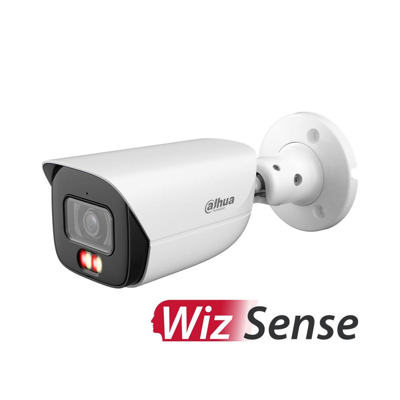 Cargue la imagen en el visor de la galería, [DH-IPC-HFW3867E-AS-IL-ANZ] Dahua WizSense Series 8MP Bullet Network Camera with 2.8mm Fixed Lens AcuPick Technology and White Light LED IP67
