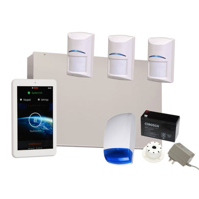 Bosch Alarm System Solution 3000 with 3 TriTech + 7 Touchscreen