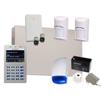 Bosch Alarm System Solution 6000 with 2 Wireless PIR + Wifi Keypad