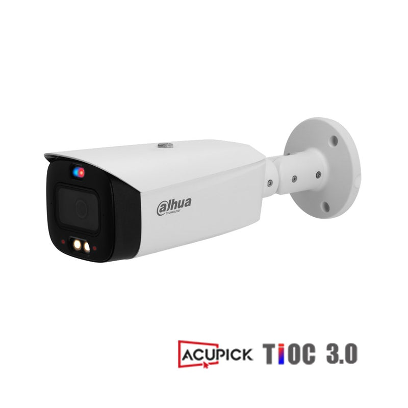 Cargue la imagen en el visor de la galería, [DH-IPC-HFW3649T1-AS-PV-ANZ-S2] Dahua WizSense Series 6MP TiOC 3.0 Active Deterrence Bullet Network Camera with 2.8mm Fixed Lens and AcuPick Technology IP67
