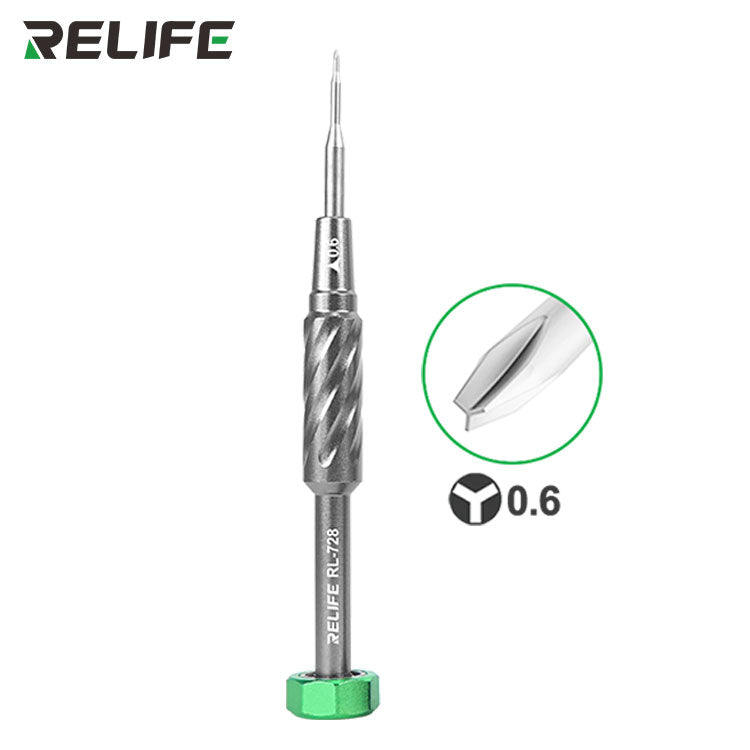 Load image into Gallery viewer, [RL-728] Relife RL-728 S2 Steel Strong Magnetic Extra Hard Anti-slip 2D Screwdriver for Phone Repair
