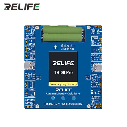 [TB-06 Pro] RELIFE Dual-Channel Automatic Battery Cycle Tester - Polar Tech Australia