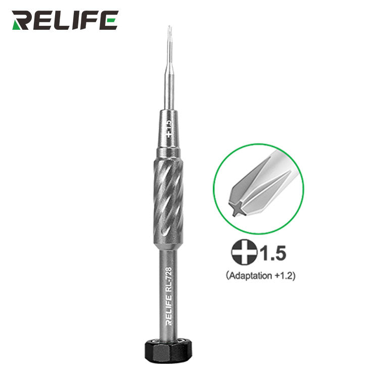 Load image into Gallery viewer, [RL-728] Relife RL-728 S2 Steel Strong Magnetic Extra Hard Anti-slip 2D Screwdriver for Phone Repair
