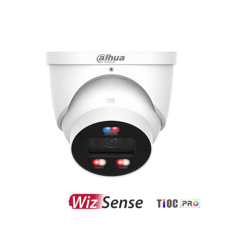 Load image into Gallery viewer, [DH-IPC-HDW3849H-AS-PV-PRO-ANZ] Dahua WizSense Series 8MP TiOC Pro 3.0 Active Deterrence Eyeball Network Camera with 2.8mm Fixed Lens WizColor Technology IP67
