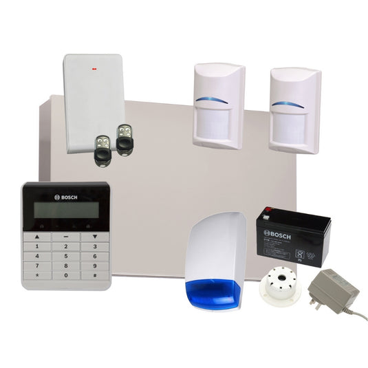 Bosch Alarm System Solution 3000 with 2 Wireless PIR + Text Codepad