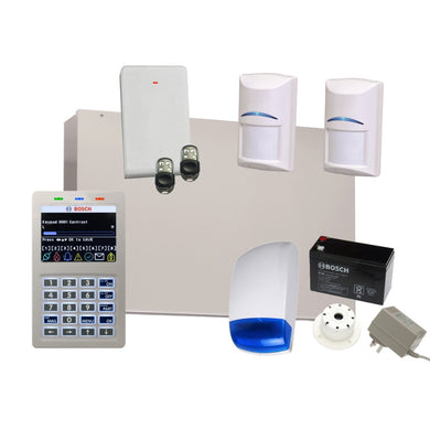 Bosch Alarm System Solution 6000 IP Panel with 2 Wireless PIR + Wi-Fi Keypad