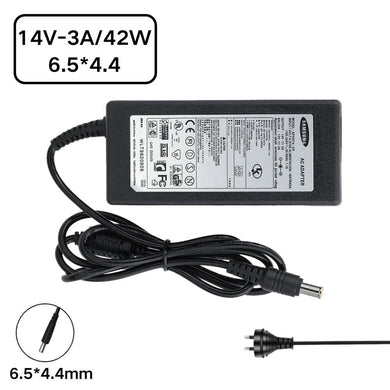 [14V-3A/42W][6.5*4.4] Samsung C23A550 C23A550U C27A750 C27A750X LTM1555 LTN1565 S19A100 S19A100N S19A300 S19A300B Laptop AC Power Supply Adapter Charger - Polar Tech Australia