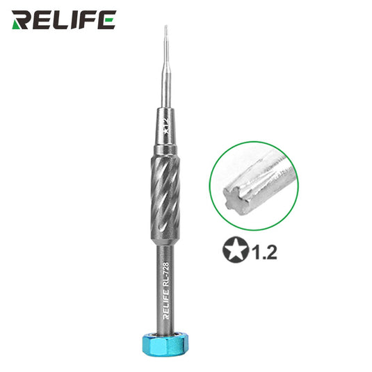 [RL-728] Relife RL-728 S2 Steel Strong Magnetic Extra Hard Anti-slip 2D Screwdriver for Phone Repair